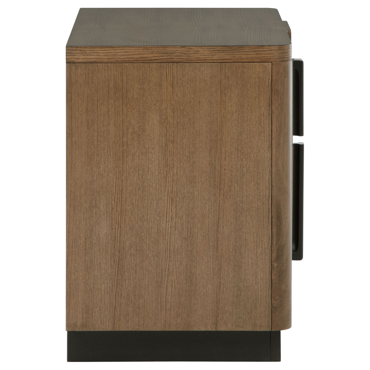Moraga - 2 Drawer Nightstand - Ash Brown