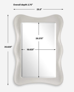 Whitehaven - Wavy Rectangle Mirror