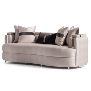 Carmela - Sofa - Zinc / Silver - R&R Furniture Gallery (Fountain Valley, CA)