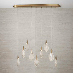 Deluge - Pendant - Bright Brass