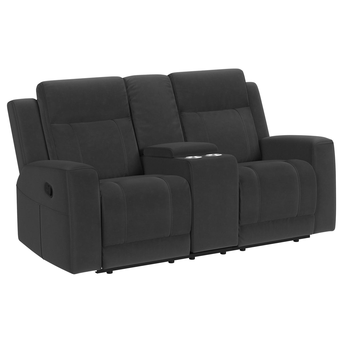 Slater - Reclining Loveseat With Manual Levers