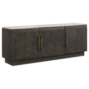 Metzger - 3 Door Sideboard Buffet - Gray