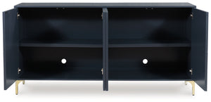 Loirwick - Accent Cabinet - Dark Blue - R&R Furniture Gallery (Fountain Valley, CA)