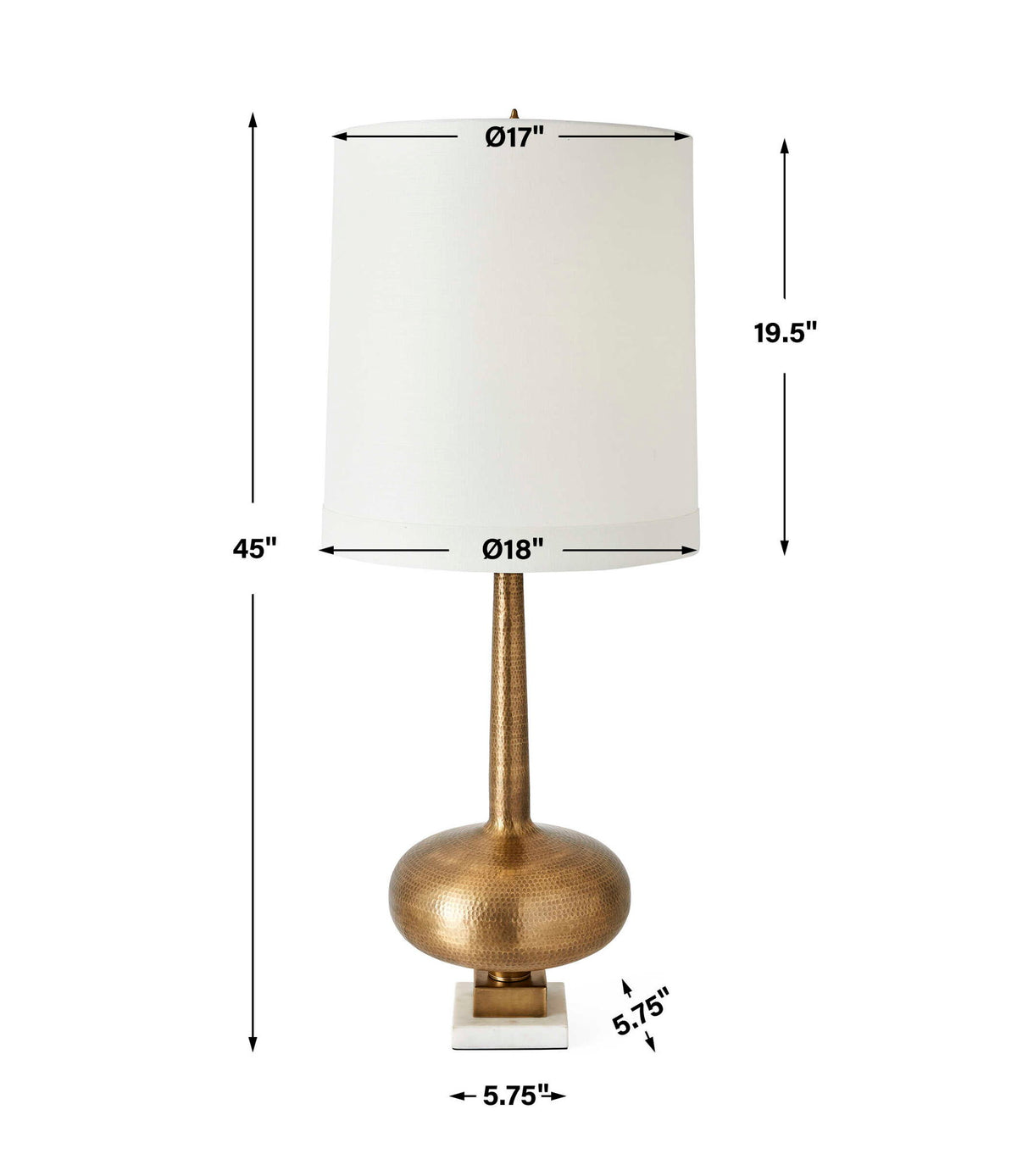 Onion - Table Lamp - Brass / Gold