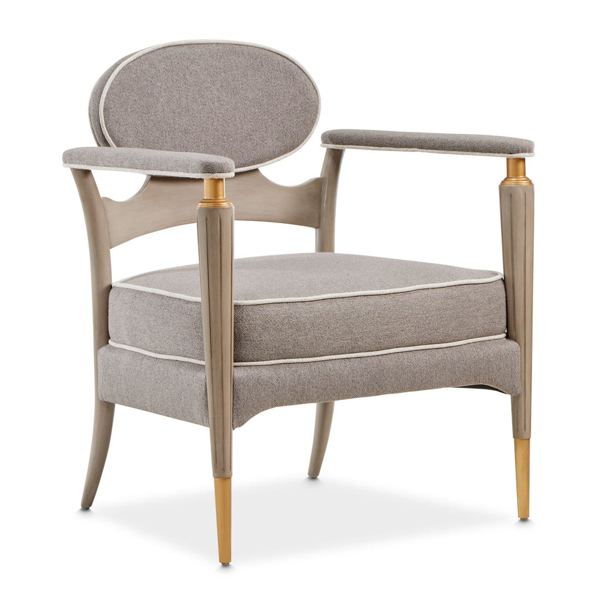 St. Charles - Accent Chair - Dove Gray - R&R Furniture Gallery (Fountain Valley, CA)