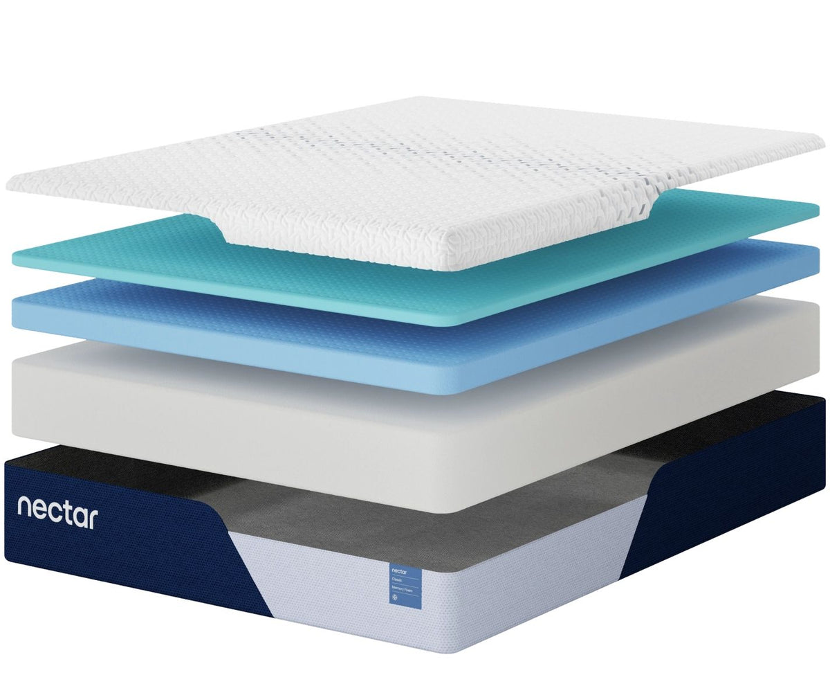 Nectar Classic Memory Foam - Mattress - R&R Furniture Gallery (Fountain Valley, CA)