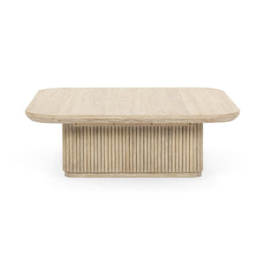 Vander - Solid Wood Square Coffee Table - R&R Furniture Gallery (Fountain Valley, CA)