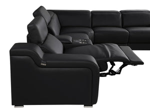 1116 - 12-Piece U-Shaped Sectional Sofa In With 4 Power Recliners & Power Headrests