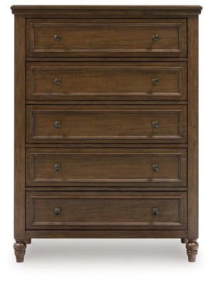Sturlayne - Five Drawer Chest - Brown - R&R Furniture Gallery (Fountain Valley, CA)