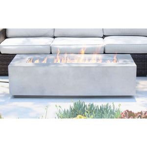 Modern Concrete Design Propane Outdoor Fire Pit Table