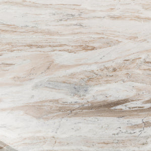 Bowman - Marble Rectangular Coffee Table - Rusty Gray - R&R Furniture Gallery (Fountain Valley, CA)
