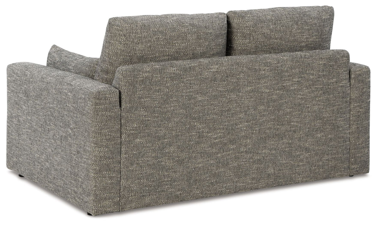 Dramatic - Loveseat - Granite - R&R Furniture Gallery (Fountain Valley, CA)