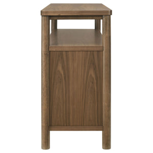 Graham - Sideboard With Open Shelf - Walnut