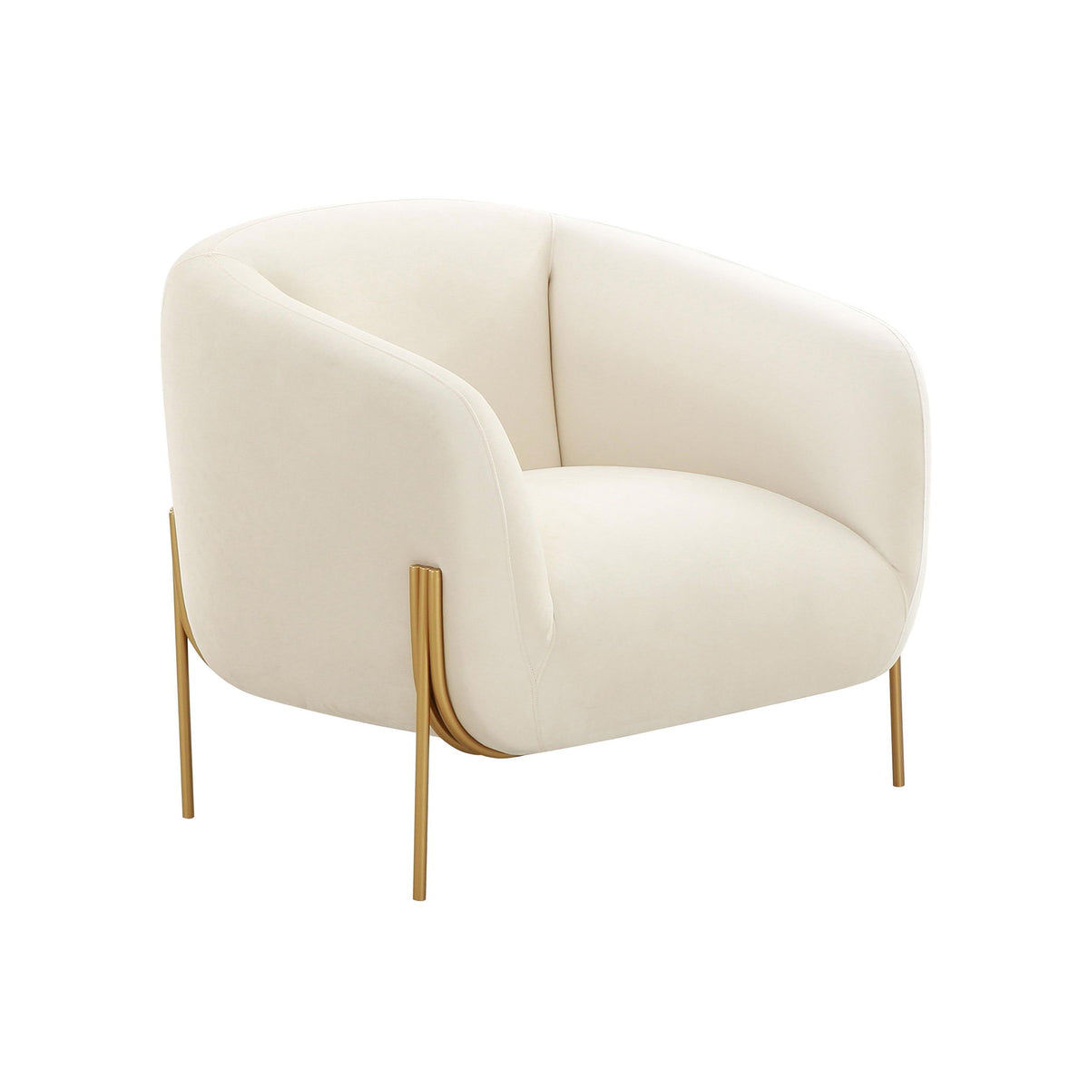 Kandra - Velvet Accent Chair - R&R Furniture Gallery (Fountain Valley, CA)