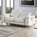 Ascona - Power Loveseat, Light Taupe