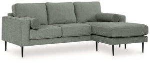 Hazela - Sofa Chaise - Charcoal - R&R Furniture Gallery (Fountain Valley, CA)