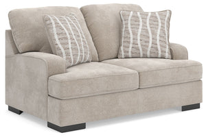 High Profile - Loveseat - Taupe - R&R Furniture Gallery (Fountain Valley, CA)