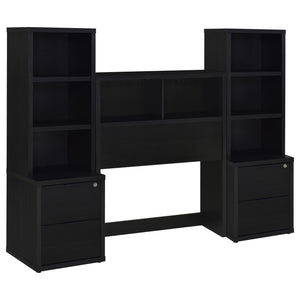 Geary - 3 Piece Bedroom Set With Bookcase Headboard