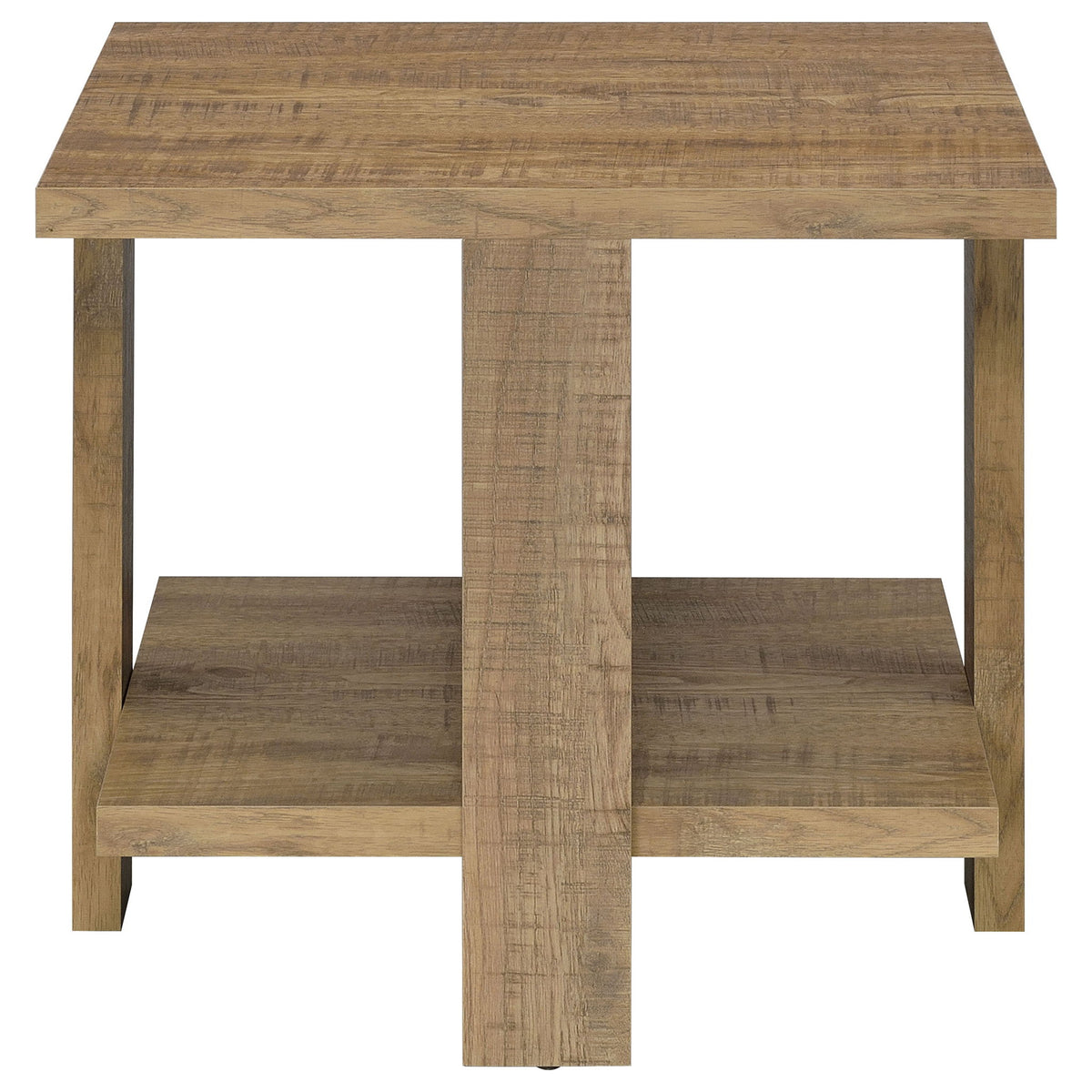 Square End Table - Mango Color