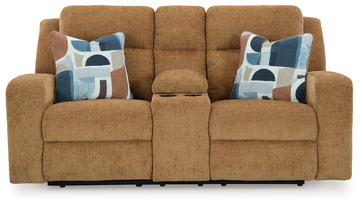 Kanlow - Reclining Living Room Set - R&R Furniture Gallery (Fountain Valley, CA)