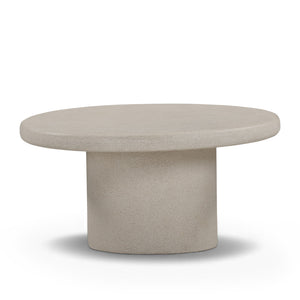 Jade - Concrete Side Table - R&R Furniture Gallery (Fountain Valley, CA)
