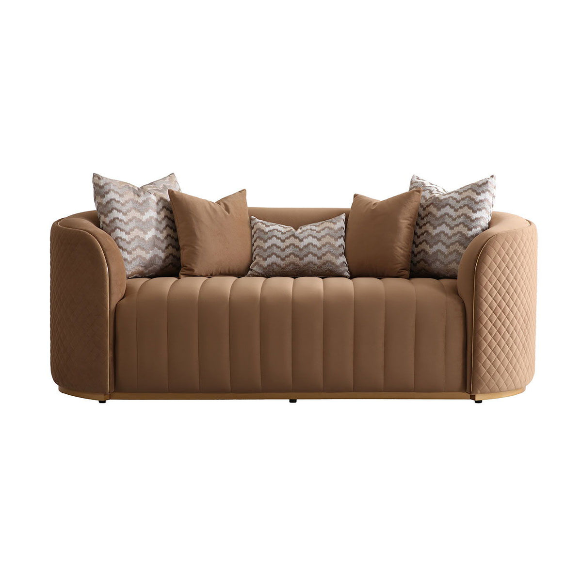 Ariana - Velvet Loveseat - R&R Furniture Gallery (Fountain Valley, CA)