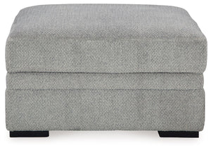 Casselbury - Ottoman With Storage - Cement - R&R Furniture Gallery (Fountain Valley, CA)