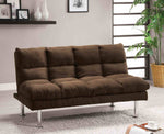 Saratoga - Futon Sofa Bed, Dark Brown