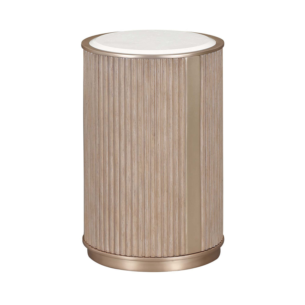 West Kensington - Chairside Table - R&R Furniture Gallery (Fountain Valley, CA)
