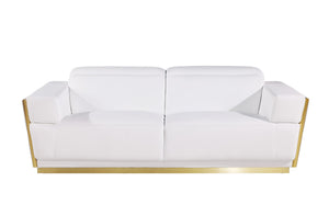1111 - Leather Living Room Set - R&R Furniture Gallery (Fountain Valley, CA)