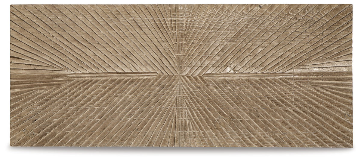Lenora - Wall Decor - Distressed Brown - R&R Furniture Gallery (Fountain Valley, CA)