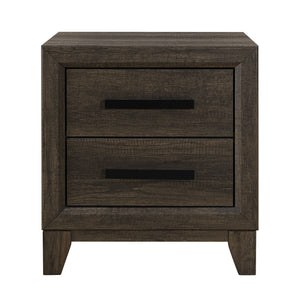 Harry - Nightstand With 2 Drawers - Brown