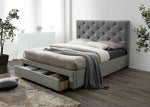 Sybella - E.King Bed, Gray
