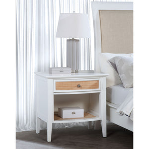 Talia - 1 Drawer Nightstand - White