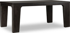 Zamba Extendable Acacia Wood Dining Table in Jaguar