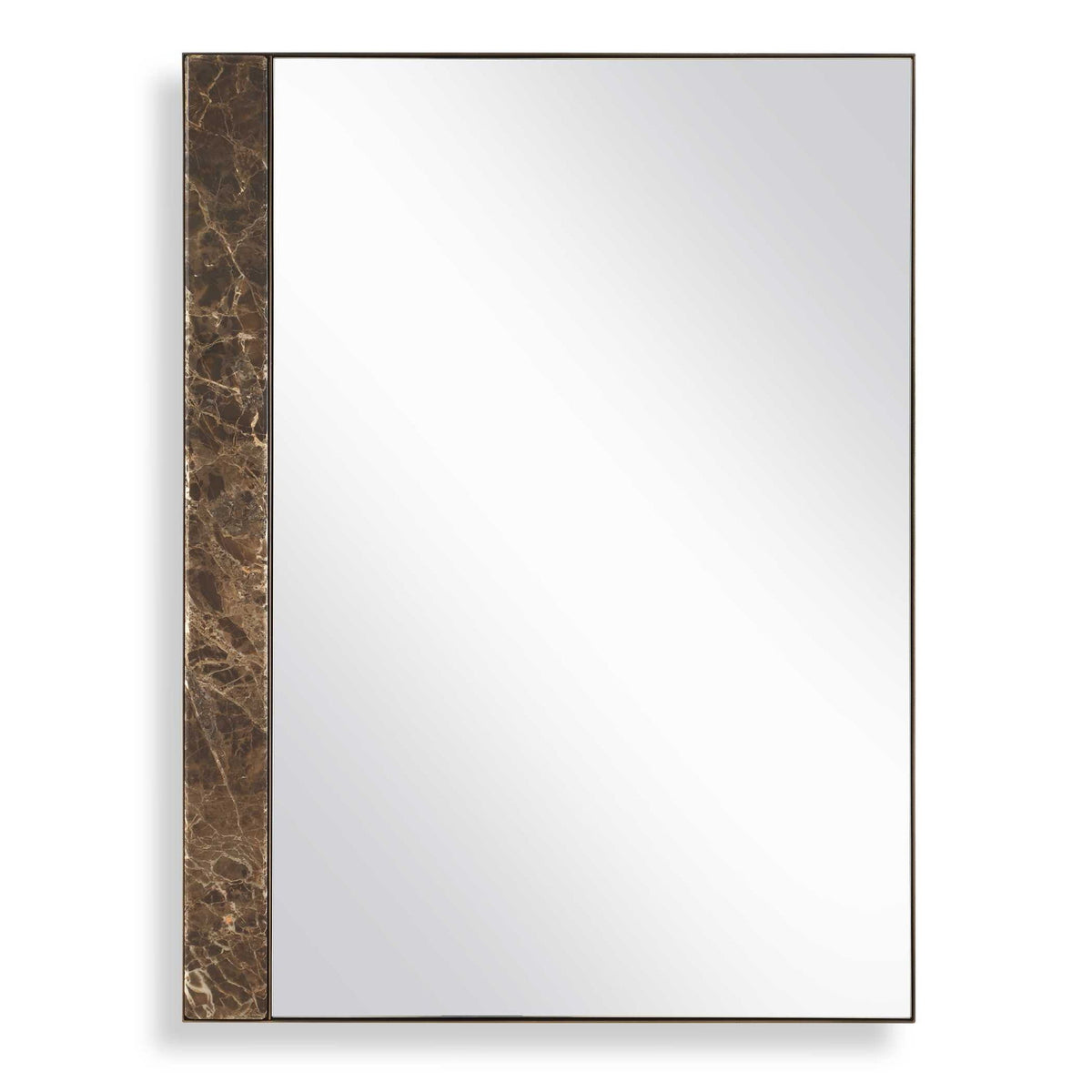 Hanover - Marble Mirror - Bronze / Brown / Gold