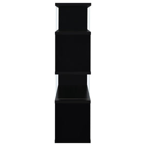 Elias - 4 Shelf Bookshelf With Zigzag Design