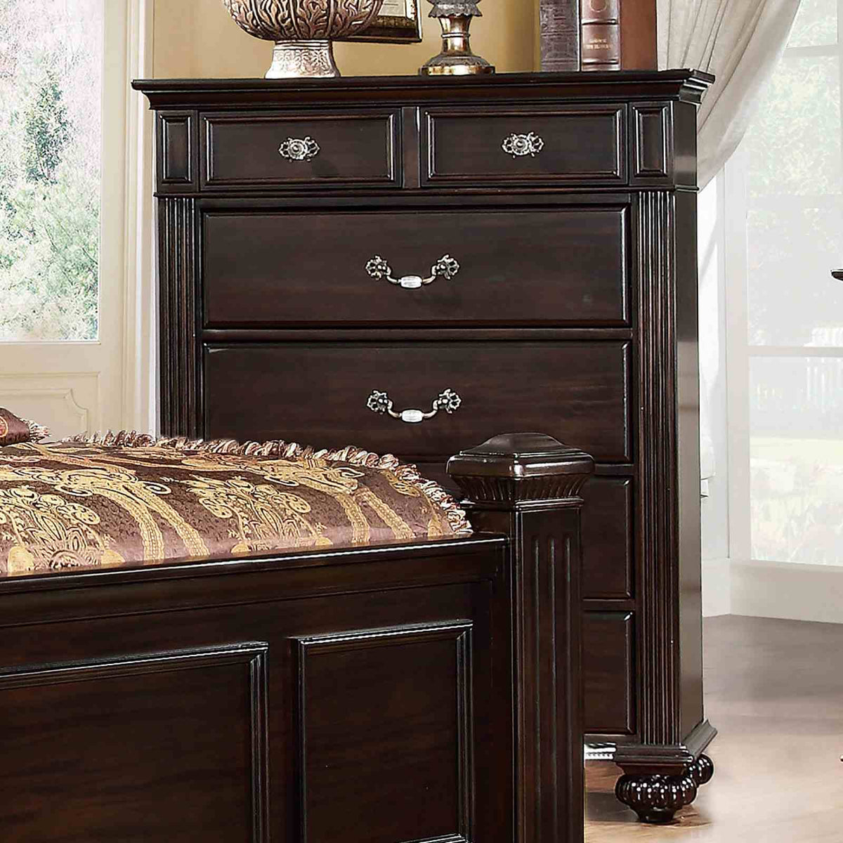 Syracuse - Chest, Dark Walnut