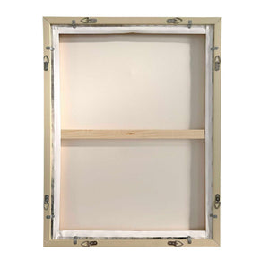 Subliminal Drift - Framed Modern Art - Black / Brown / Gray / Green / White