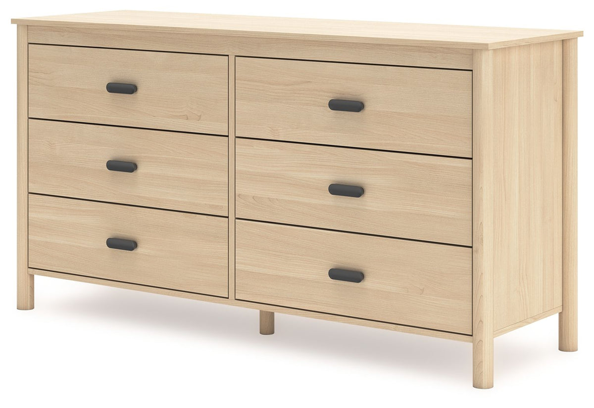 Cabinella - Six Drawer Dresser - Tan - R&R Furniture Gallery (Fountain Valley, CA)