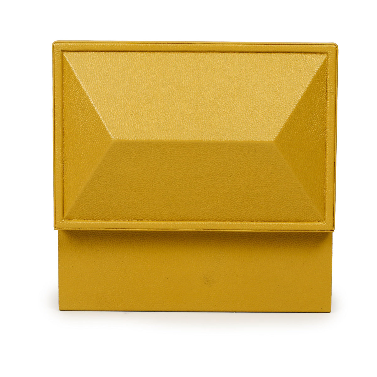 Knox - Vegan Leather Contract-Grade Jewelry Box - Mustard Yellow - R&R Furniture Gallery (Fountain Valley, CA)