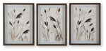 Honslow - Wall Art Set (Set of 3) - Brown / Black / White - R&R Furniture Gallery (Fountain Valley, CA)