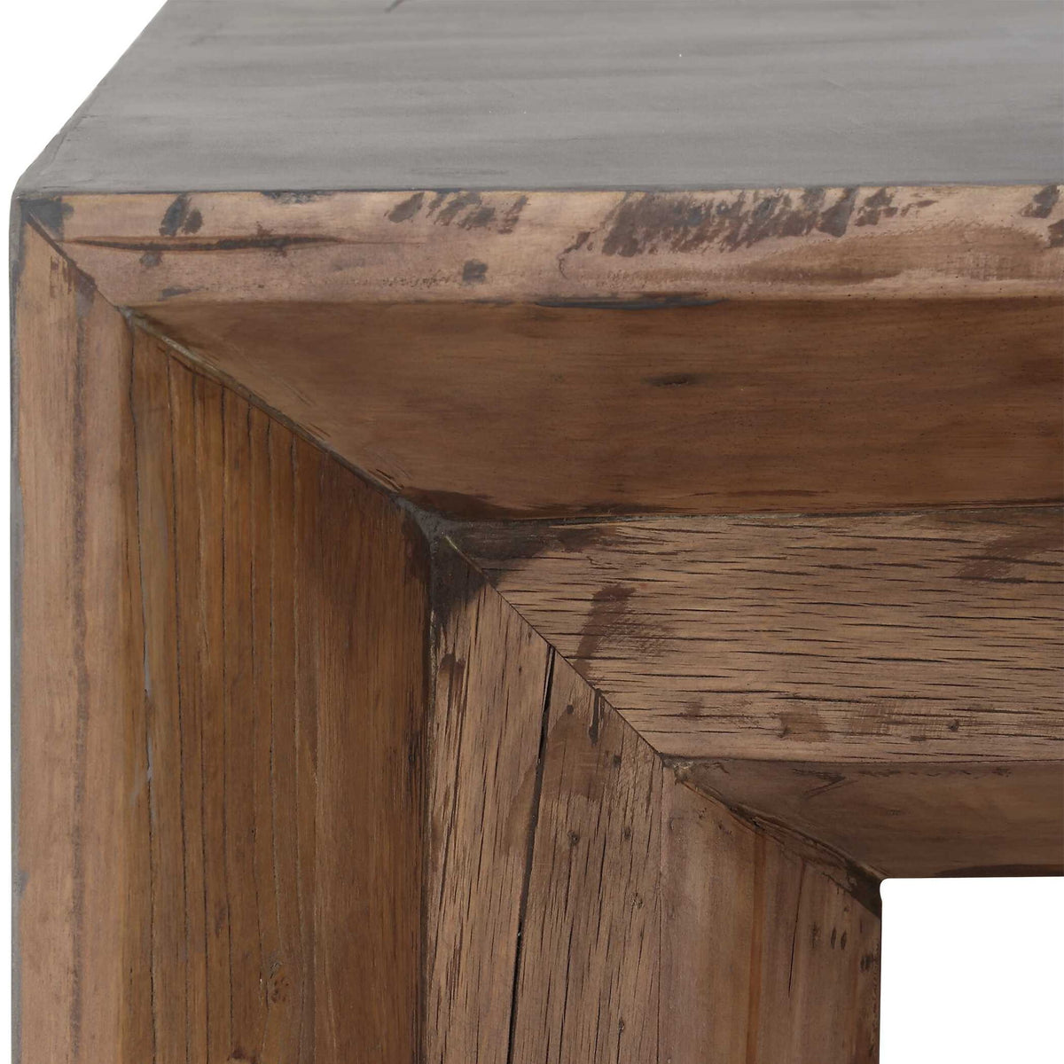 Vail - Elm Coffee Table - Dark Brown