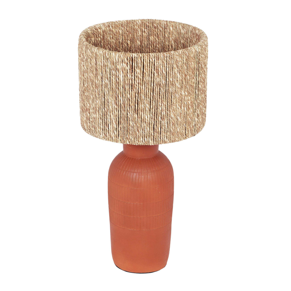 Atrani - Table Lamp - Natural / Terracotta - R&R Furniture Gallery (Fountain Valley, CA)