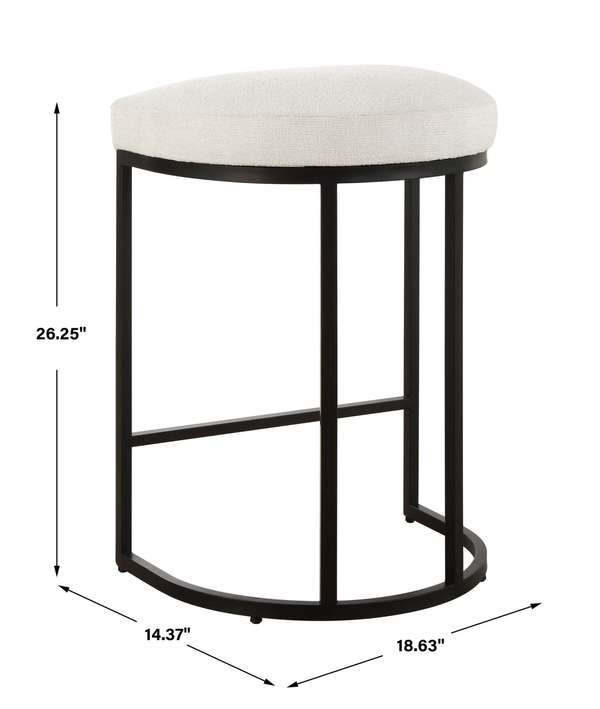 26.25" Accent Table - Black