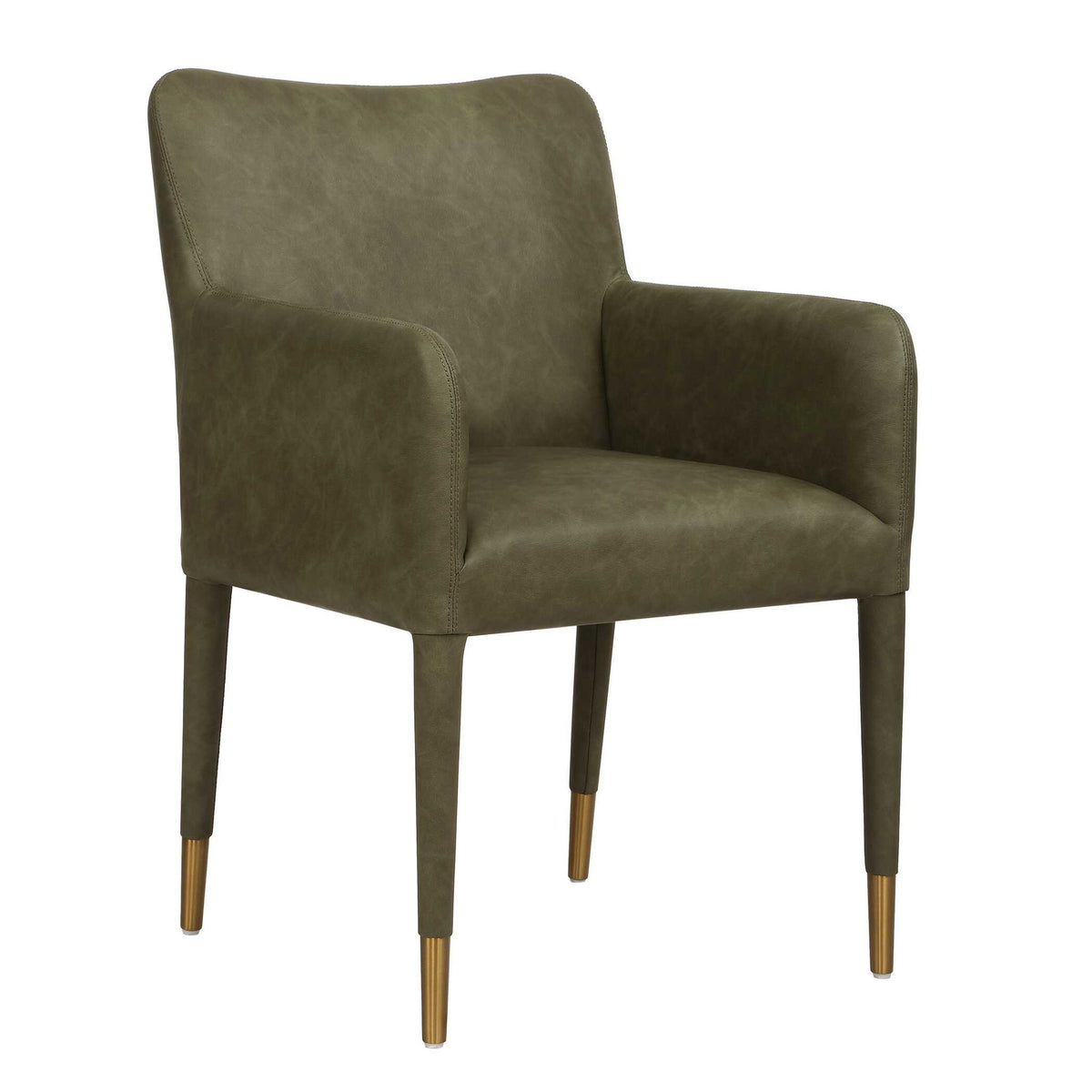 Conifer - Pine Dining Armchair - Green