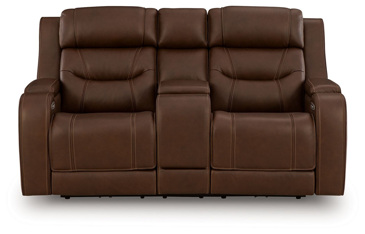 Knightington - Power Reclining Loveseat With Audio Seating - R&R Furniture Gallery (Fountain Valley, CA)