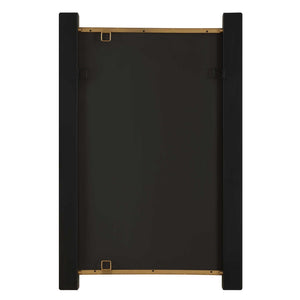Cunene - Industrial Wall Mirror - Black
