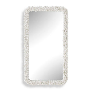 Barnacle - Rectangular Mirror - White