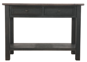 Tyler Creek - Sofa Table - Grayish Brown / Black - R&R Furniture Gallery (Fountain Valley, CA)